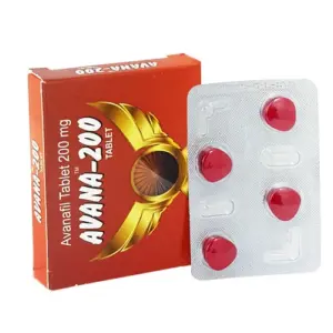 MedQix Online Pharmacy - A 200mg Avana 200mg  Avanafil