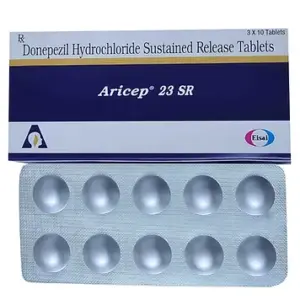 MedQix Online Pharmacy - AMT 23mg Aricep 23 Mg Tablet
