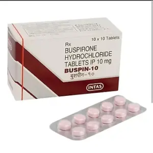 MedQix Online Pharmacy - B 10mg Buspin 10 Buspirone 10mg