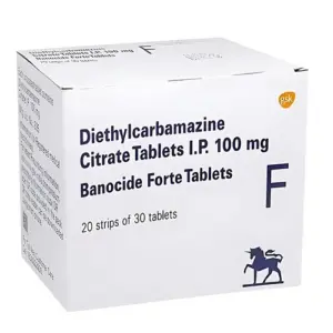 MedQix Online Pharmacy - BANFOR GEN Banocide Forte  Diethylcarbamazine