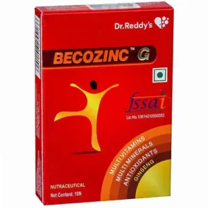 MedQix Online Pharmacy - BECG GEN Becozinc G Tablet Nutraceutical
