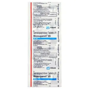 MedQix Online Pharmacy - BIO SE GEN BIOSUGANRIL SERRATIOPEPTIDASE Child 1
