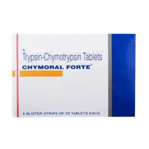MedQix Online Pharmacy - CHYFOR GEN CHYMORAL FORTE 100000 AU TRYPSIN CHYMOTRYPSIN