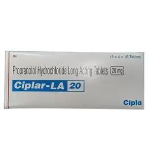 MedQix Online Pharmacy - CLM 20mg Ciplar LA 20 Mg Tablet
