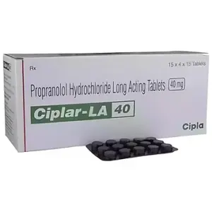 MedQix Online Pharmacy - CLM 40mg Ciplar LA 40 Mg Tablet