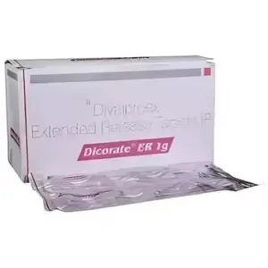 MedQix Online Pharmacy - DEM 1000mg Dicorate ER 1000 Mg Tablet