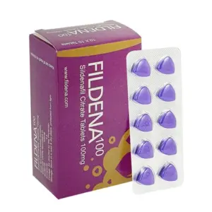 MedQix Online Pharmacy - FC 100mg Fildena 100mg  Sildenafil Citrate