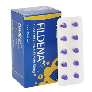 MedQix Online Pharmacy - FC 50mg Fildena 50mg  Sildenafil Citrate