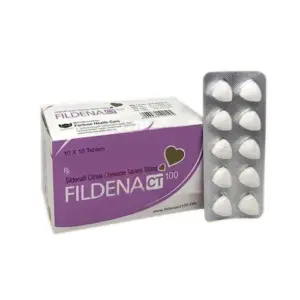 MedQix Online Pharmacy - FCC 100MG FILDENA CT 100MG  SILDENAFIL CITRATE