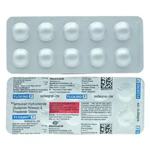 MedQix Online Pharmacy - FFT 4mg Flokind F Tablet  Tamsulosin 0.4mg Finasteride 5mg