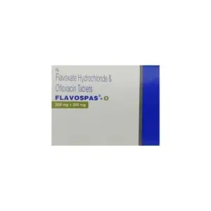 MedQix Online Pharmacy - FOT 400mg Flavospas O 400mg Tablet Ofloxacin 200mg Flavoxate 200mg