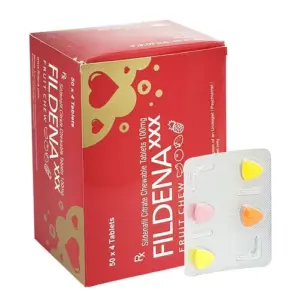 MedQix Online Pharmacy - FXC 100mg Fildena XXX 100mg  Sildenafil Citrate    Chewable