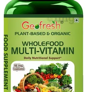 MedQix Online Pharmacy - GEONAT GEN Geofresh Natural Plant Based Amp Organic Wholefood Multivitamin Capsule