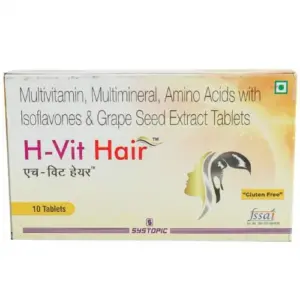 MedQix Online Pharmacy - H VHAI GEN H Vit Hair Tablet