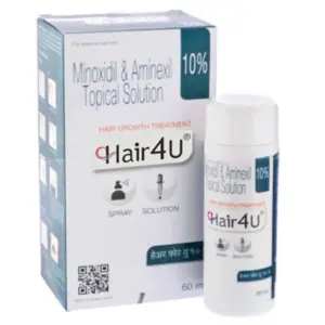 MedQix Online Pharmacy - HAI4U GEN HAIR 4U SPRAY SOLUTION  MINOXIDIL AMINEXIL Child 2