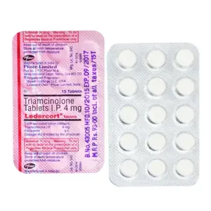 MedQix Online Pharmacy - LED TR GEN LEDERCORT  TRIAMCINOLONE