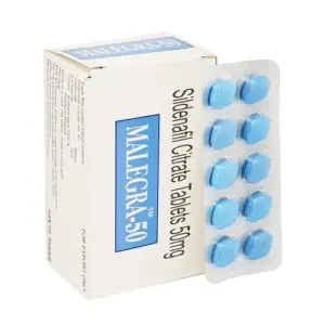 MedQix Online Pharmacy - M 50mg Malegra 50mg  Sildenafil