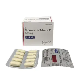 MedQix Online Pharmacy - NT 500mg Niclosamide 500mg Tablet  Niclosamide