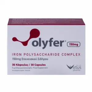 MedQix Online Pharmacy - OLICAP GEN Olifer Capsule  Iron Polysaccharide Complex  150 Mcg