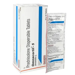 MedQix Online Pharmacy - OMNTAB GEN OMNACORTIL Tablet  PREDNISOLONE Child 5