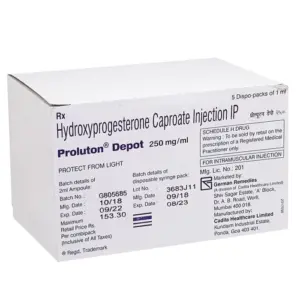 MedQix Online Pharmacy - PRODEP GEN PROLUTON DEPOT  HYDROXYPROGESTERONE CAPROATE Child 2