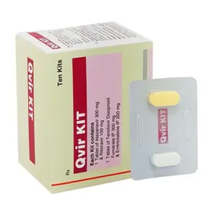 MedQix Online Pharmacy - QVIKIT GEN QVIR KIT  ATAZANAVIR RITONAVIR TENOFOVIR EMTRICITABINE