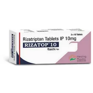 MedQix Online Pharmacy - RTM 10mg Rizatriptan Tablet 10 Mg Rizatop