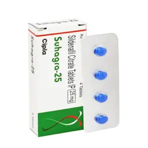 MedQix Online Pharmacy - S 25mg Suhagra 25mg  Sildenafil