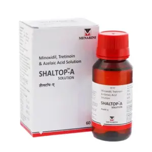 MedQix Online Pharmacy - SHAA GEN SHALTOP A SOLUTION  MINOXIDIL AZELAIC ACID TRETINOIN