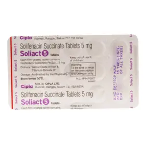 MedQix Online Pharmacy - SOL SO GEN SOLIACT  SOLIFENACIN Child 1