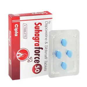 MedQix Online Pharmacy - SUHFOR GEN Suhagra Force  Sildenafil Dapoxetine