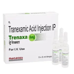 MedQix Online Pharmacy - TREINJ GEN TRENAXA INJECTION  TRANEXAMIC ACID