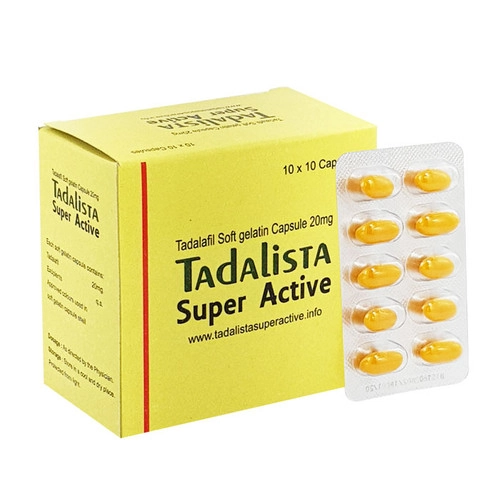 MedQix Online Pharmacy - TSA 20mg Tadalista Super Active 20mg  Tadalafil    Soft Gelatin Capsules