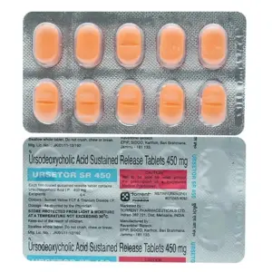 MedQix Online Pharmacy - UST 450mg Ursetor SR 450mg Tablet Ursodeoxycholic 450
