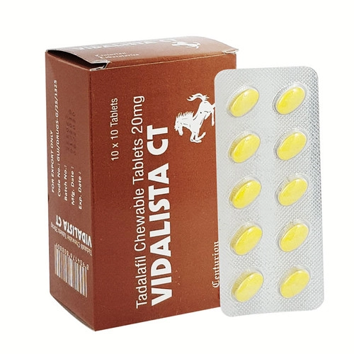MedQix Online Pharmacy - VCM 20mg Vidalista CT 20 Mg  Tadalafil