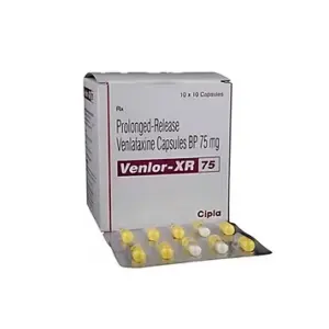 MedQix Online Pharmacy - VEN75 GEN Venlor XR 75 Venlafaxine