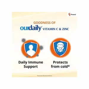 MedQix Online Pharmacy - VIT AM GEN Vit.C  Amp  Zinc  Immunity Booster Child 2