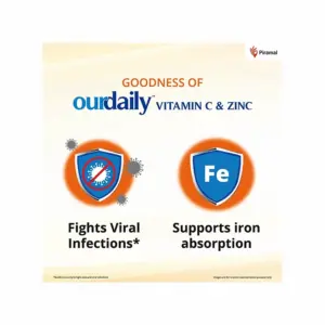 MedQix Online Pharmacy - VIT AM GEN Vit.C  Amp  Zinc  Immunity Booster Child 5