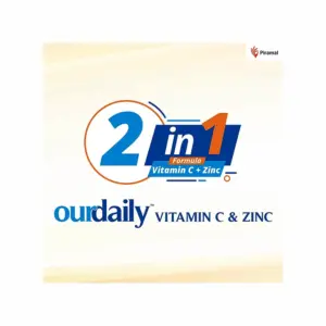 MedQix Online Pharmacy - VIT AM GEN Vit.C  Amp  Zinc  Immunity Booster Child 6