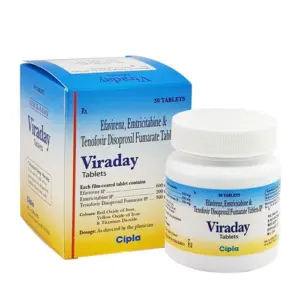 MedQix Online Pharmacy - VMM 300MG VIRADAY 300 MG 200 MG 600 MG TENOFOVIR EMTRICTABINE EFAVIRENZ