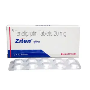 MedQix Online Pharmacy - ZM 20MG ZITEN 20 MG TENELIGLIPTIN Child 2