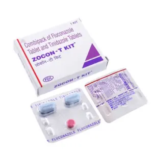 MedQix Online Pharmacy - ZOCKIT GEN ZOCON T KIT  FLUCONAZOLE TINIDAZOLE