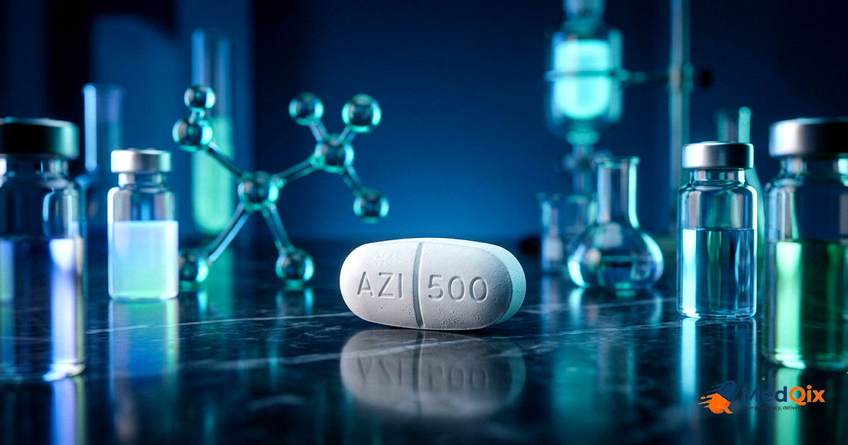 MedQix Online Pharmacy - Azithromycin 500mg 1780778147