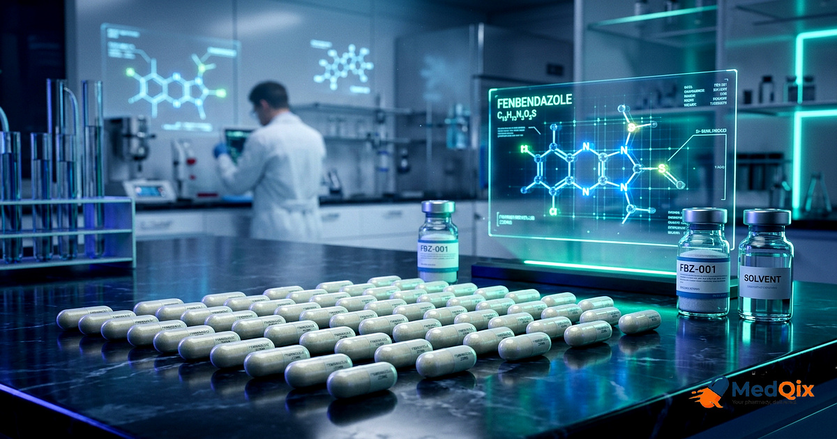 MedQix Online Pharmacy - Buy Fenbendazole Capsules From A Reliable Source USA | MedQix