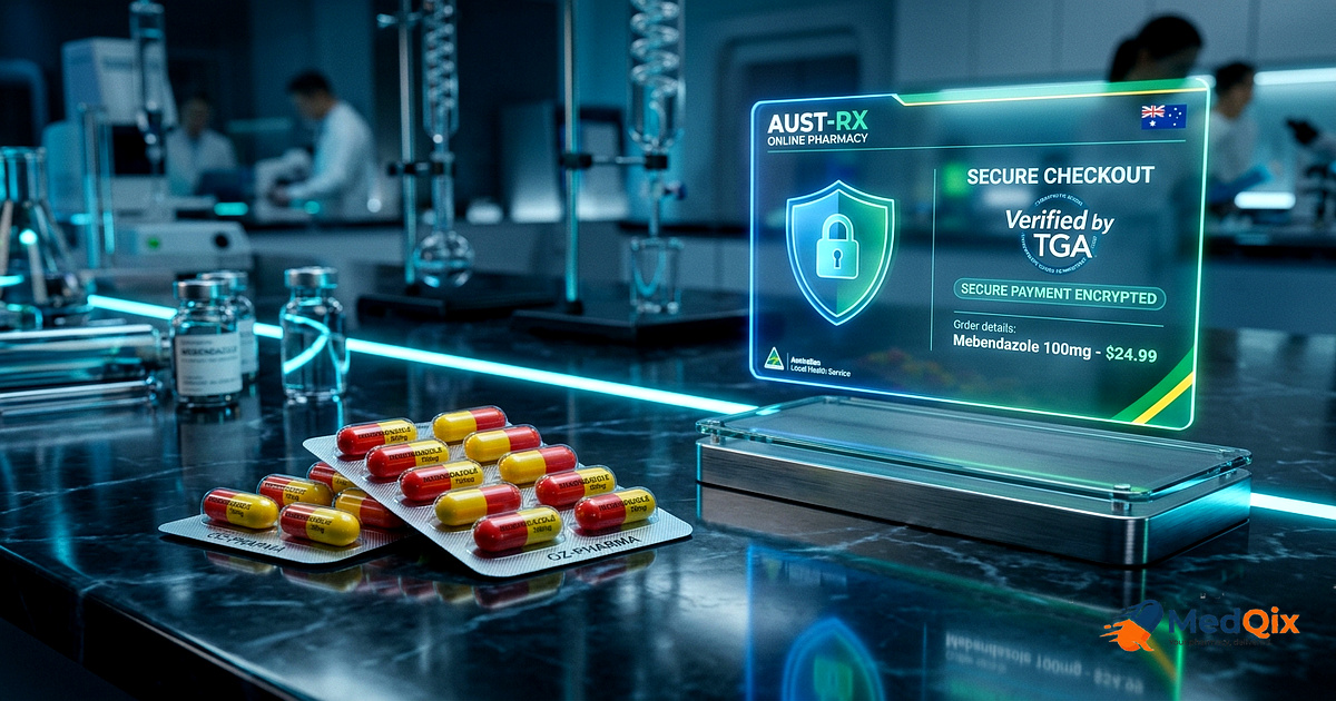 MedQix Online Pharmacy - Mebendazole Secure Checkout Online Pharmacy Australia 2026