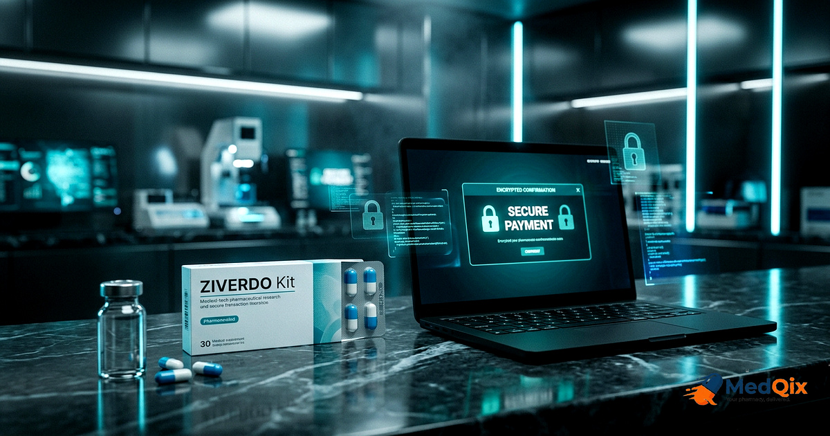 MedQix Online Pharmacy - Order Ziverdo Kit Online USA: Secure Checkout Guide 2026